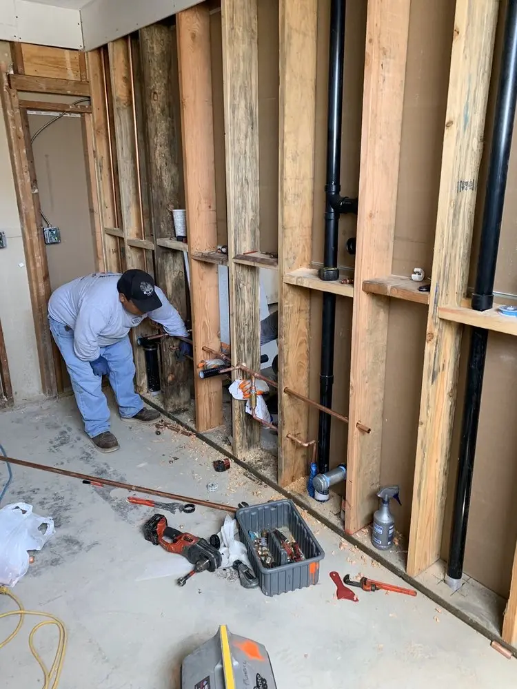Commercial rough-in plumbing for Commercial Plumbing in Fairview Park